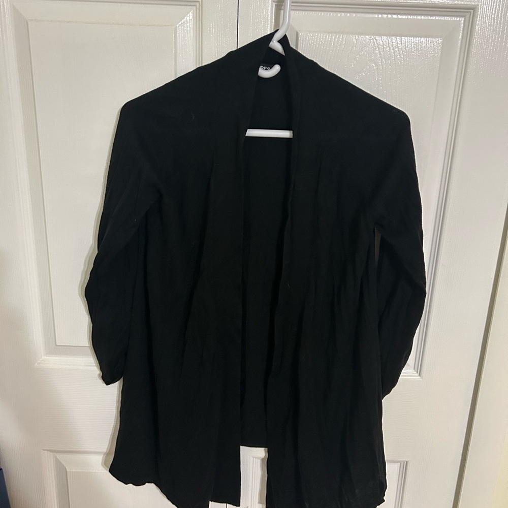 Express Black Women's Cardigan large